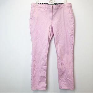 BODEN • Light pink cropped chinos SIZE 8P